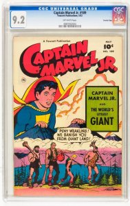 CAPTAIN MARVEL JR. #109 (1952) CGC 9.2 NM-