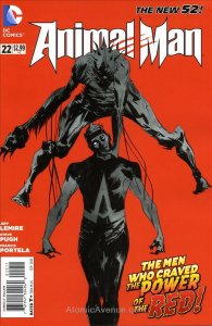 Animal Man (2nd Series) #22 VF ; DC | New 52 Jeff Lemire Jae Lee