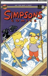 Simpsons Comics #13 (1995) Milhouse Van Houten