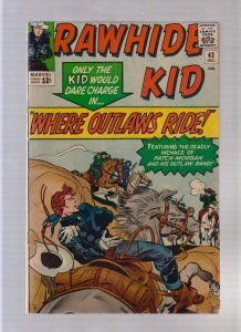 Rawhide Kid #43 - Larry Lieber Art! (6.0) 1964
