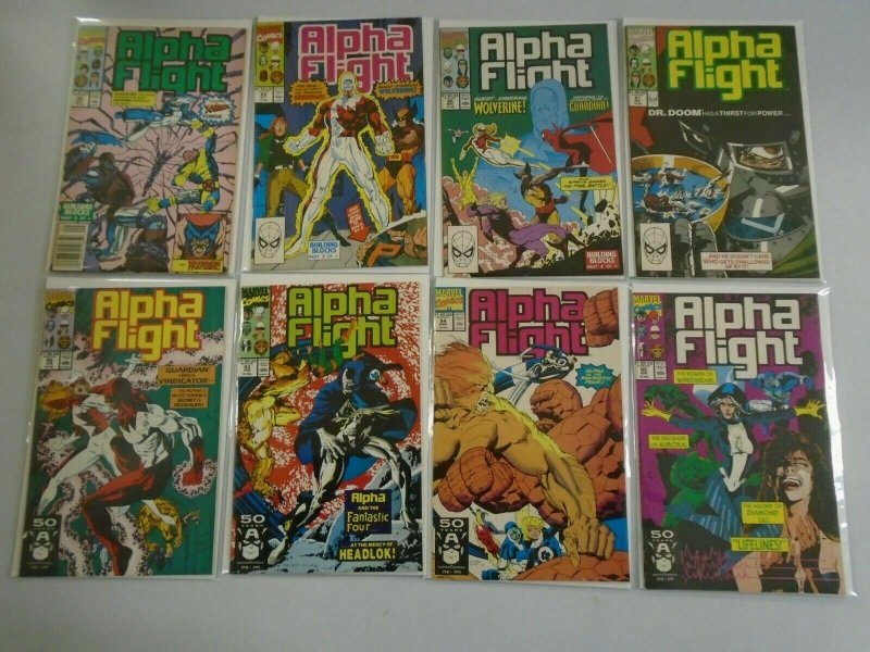 Alpha Flight lot 43 different from #57-100 8.0 VF (1987-91 1st series)