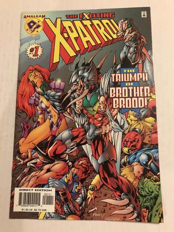 EXCITING X-PATROL #1 : DC Marvel Amalgam 6/97 NM-; X-Force Doom Patrol