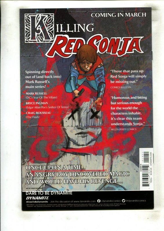 RED SONJA: AGE OF CHAOS #1 (9.2) PHOTO COVER E!! 2020