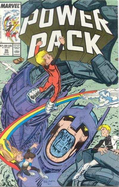 Power Pack (1984 series)  #36, VF+ (Stock photo)