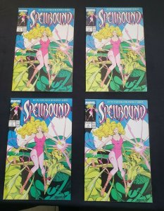 SPELLBOUND 4PC (VF/NM) FOUR COPIES OF ISSUE #1, UNCIRCULATED, POWER! 1988