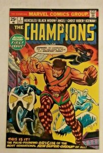 THE CHAMPIONS #1-14  Full Run MARVEL COMIC BOOK 1975 Fine to NM 1st Swarm Yuri