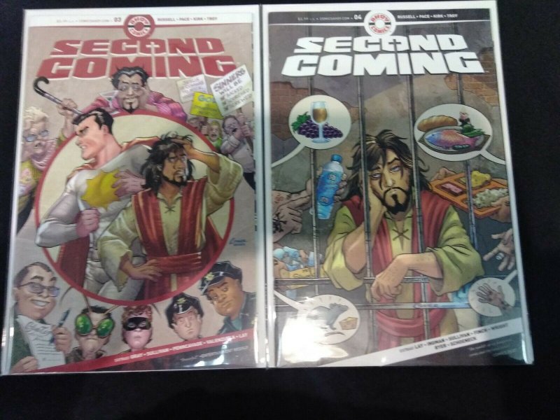 Second Coming #1-6, 1, 2, 3, 4, 5, 6 FULL RUN AHOY FIRST PRINT RELIGIOUS COMEDY