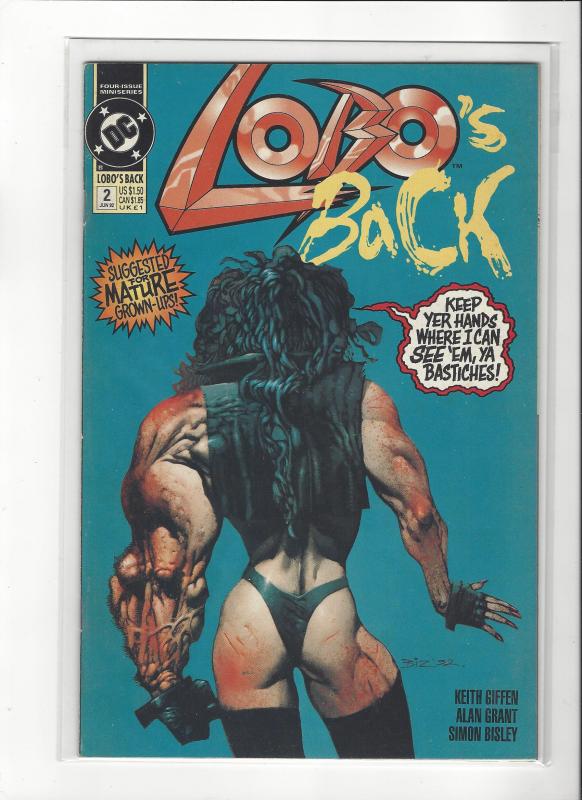 LOBO'S BACK #1-4 SET (NM) SIMON BISLEY DC COMICS