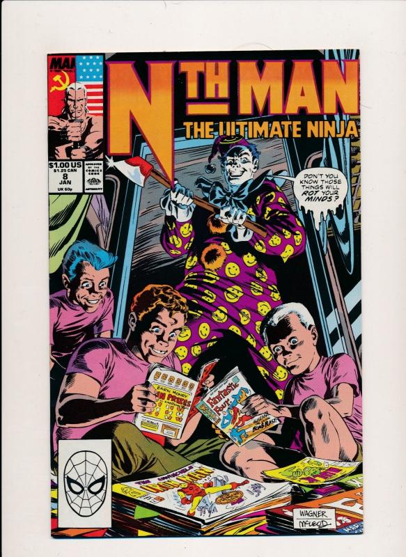 Marvel Comics Nth MAN THE ULTIMATE NINJA #3-#8 VERY FINE+ (HX681)