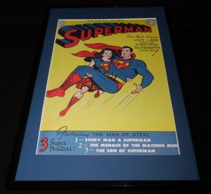 Superman #57 DC Lois Lane Framed 11x17 Cover Poster Display Official Repro