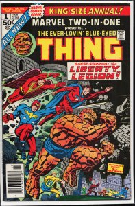 Marvel Two-in-One Annual #1 (1976) Liberty Legion