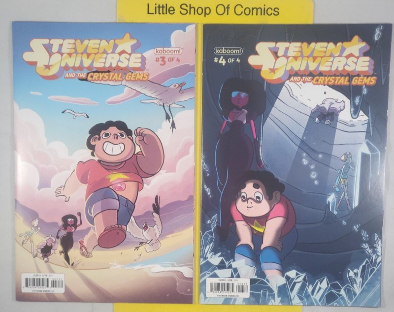 Steven Universe And The Crystal Gems #1 2 3 4 Complete Set 1-4 2016 Kaboom!