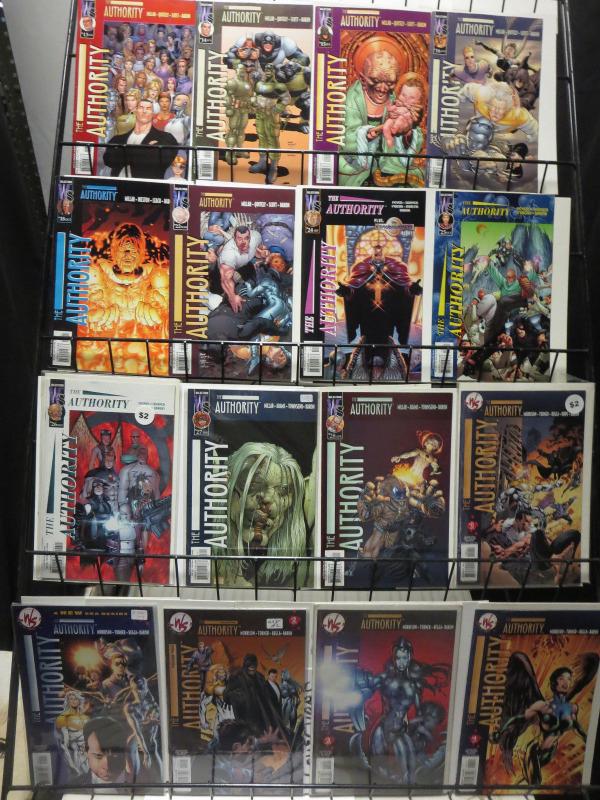 DC COMICS Authority Lot of 50 various Millar Morrison Quietly Adams 5 Vol F-VF/+