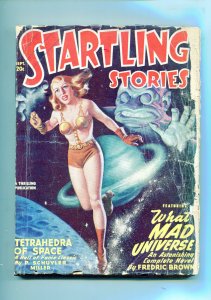 Startling Stories September 1948 vol: 18 #1 (GD) Earle Bergey Cover 