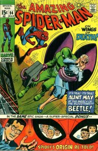 Amazing Spider-Man, The #94 GD ; Marvel | low grade comic March 1971 Beetle