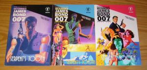 Ian Fleming's James Bond 007: Serpent's Tooth #1-3 VF/NM complete series 2 set