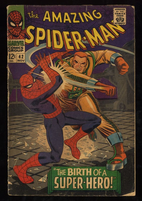 Amazing Spider-Man #42 GD 2.0 1st Mary Jane Watson!