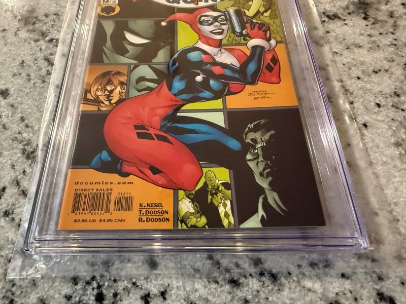Harley Quinn # 12 CGC Graded 9.6 DC Comic Book 2001 Batman Joker Gotham JH27