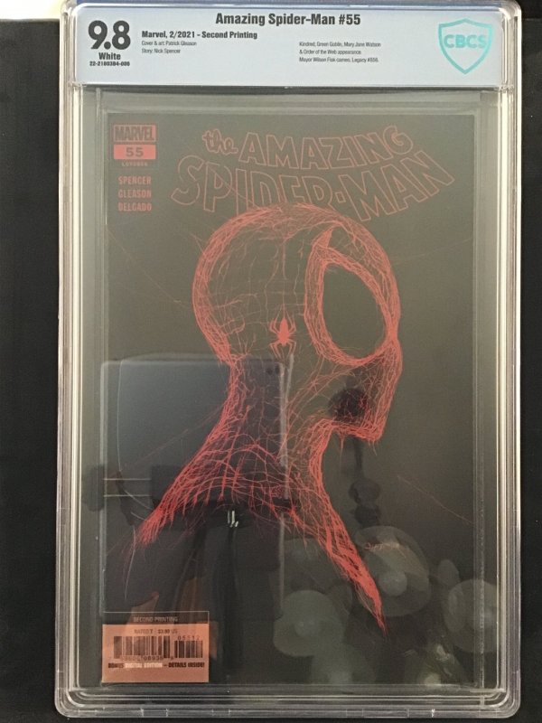 The Amazing Spider-Man #55 9.8 CBCS 2nd Print