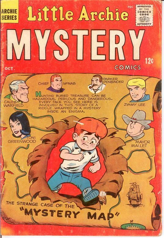 LITTLE ARCHIE MYSTERY (1963)2 VG-F Oct. 1963 COMICS BOOK