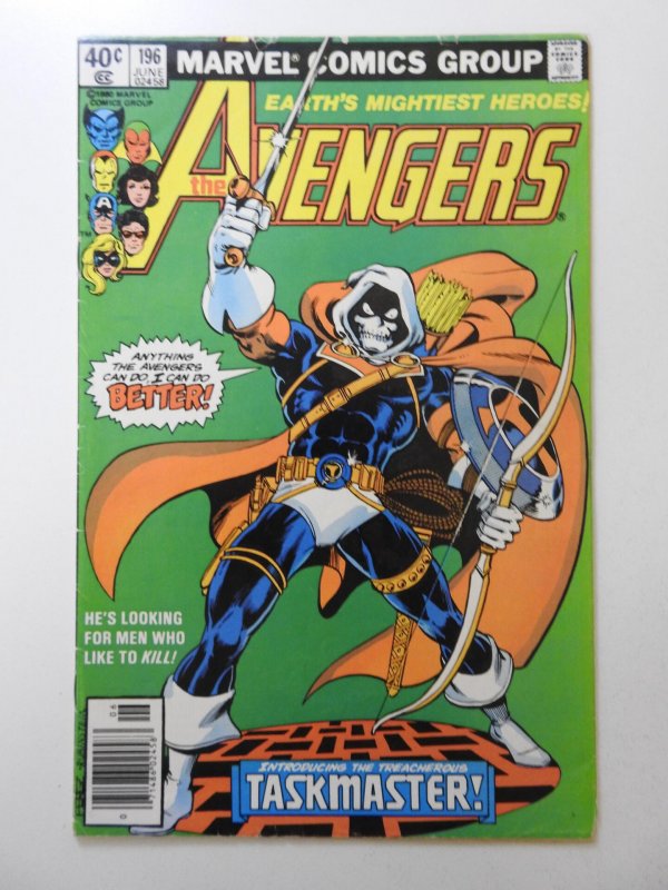 The Avengers #196 (1980) Solid VG Condition!