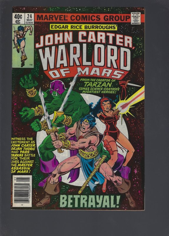 John Carter Warlord of Mars #24 (1979)