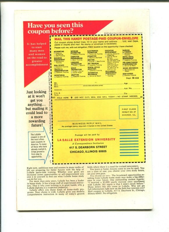 ARRGH #1 - FANGS FOR THE MEMORY (9.0) 1974