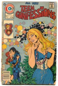 Teen Confessions #91 1975- Charlton Romance comic- G