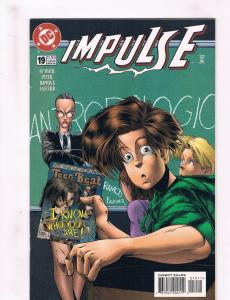 Impulse #19 NM DC Comics Comic Book Waid Flash Nov 1999 DE33 CH19