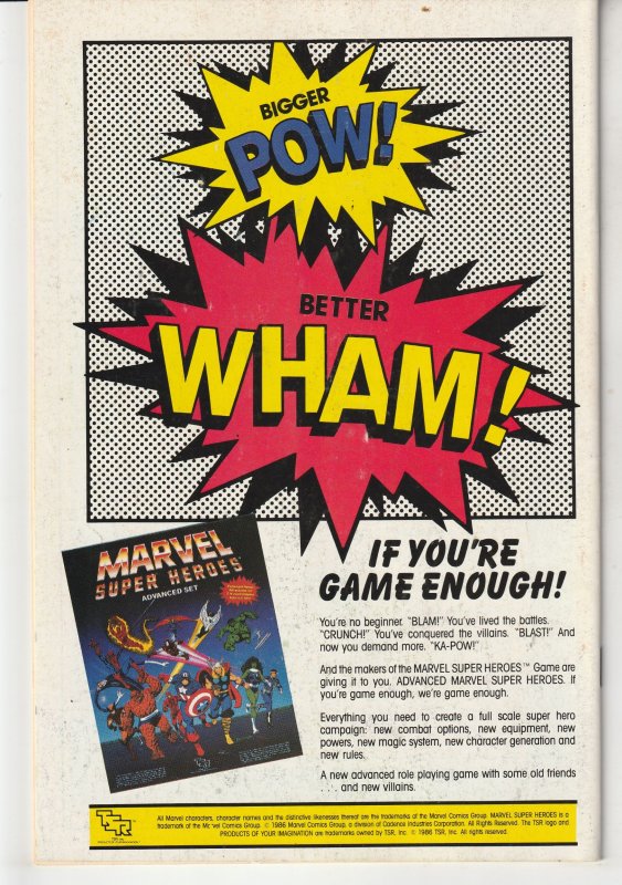 Fantastic Four vs. X-Men #3 (1987)   Doctor Doom !