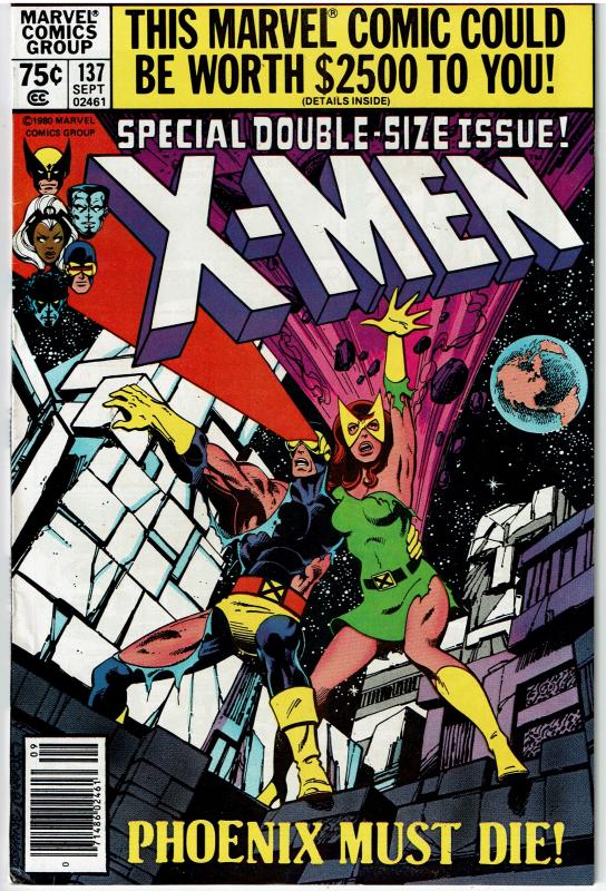 X-Men #137, 9.0 or Better; Signed by Terry Austin