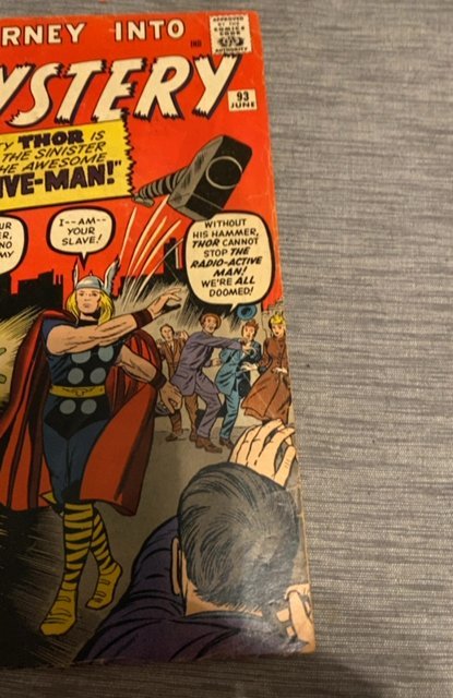 Journey into Mystery #93  (1963) 1st radioactive