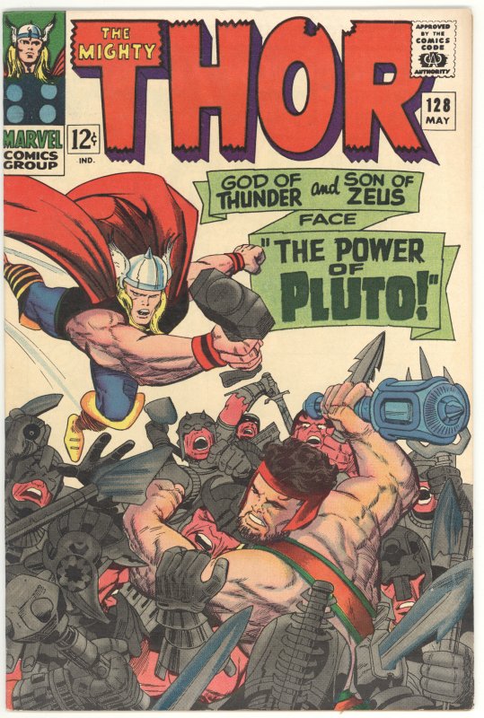 Thor #128 (1966) Thor and Hercules!