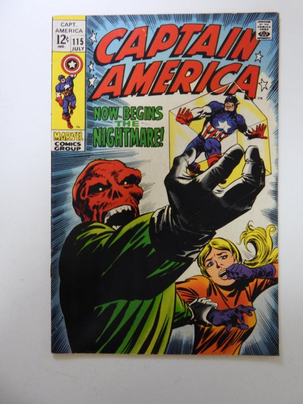 Captain America #115 (1969) FN/VF condition