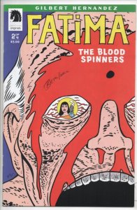 FATIMA #2, NM-, Signed by Beto / Gilbert Hernandez, Peter Bagge, 2012