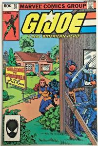 GI JOE#10 VF/NM 1983 SECOND PRINT MARVEL BRONZE AGE COMICS