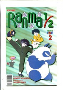 Ranma 1/2 Part 10 #2 - Rumiko Takahashi / Gerard Jones / Viz Comics (9.2) 2001