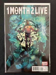 1 Month 2 Live  Full Set #,1,2,3,4,5  Marvel Comics 2010 Vf/Nm