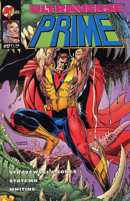 Prime (Vol. 1) #17 VF/NM; Malibu | save on shipping - details inside