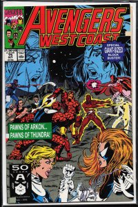 Avengers West Coast #75 (1991) West Coast Avengers / Avengers West Coast