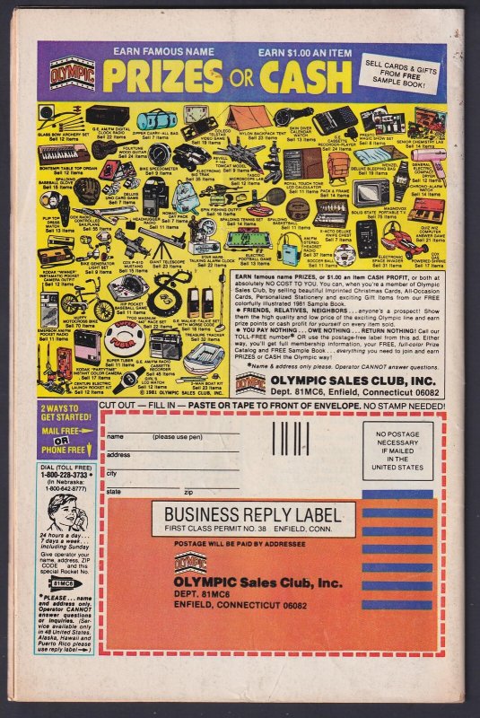 Marvel Two-In-One 79 (1981) VG+ Blue Diamond Mark Jewelers