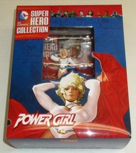 DC Superhero Collection #16 Powergirl Figure w/Booklet (Eaglemoss, 2016) New!