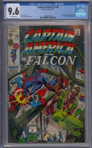 CAPTAIN AMERICA #138 CGC 9.6 FALCON SPIDER-MAN HARRY OSBORN STONE FACE