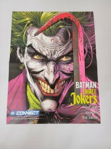 DC Comics 2020 Batman Three Jokers Retailer Exclusive Promo Poster 10 x 13