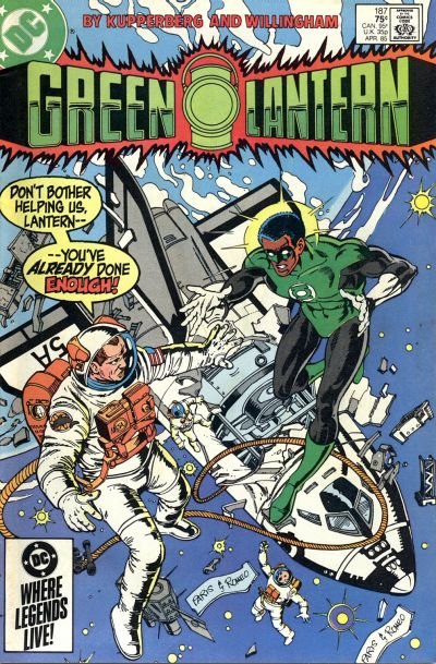 Green Lantern #187 (ungraded) 1st series / stock image ID#B-5