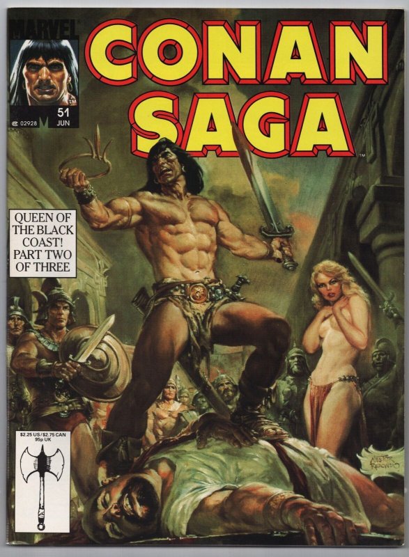 Conan Saga #51 (Marvel, 1991) FN/VF 