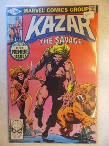 KA-ZAR THE SAVAGE # 1