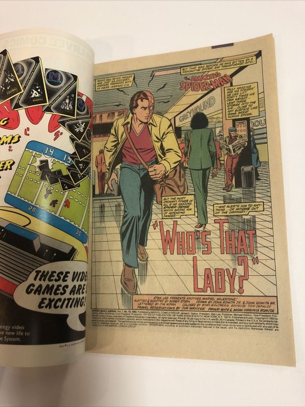 Spider-Man Annual (1982) # 16 (VF) | 1st Monica Rambeau Captain Marvel