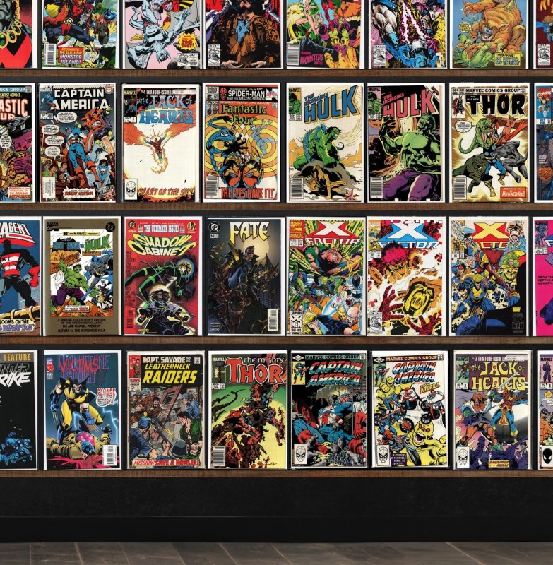 Huge Lot 150+ Comics with X-Factor, Wolverine, Thunderstrike, Wolfpack & More!
