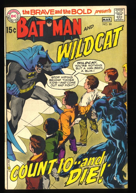 Brave And The Bold #88 FN 6.0 Batman Neal Adams Art!